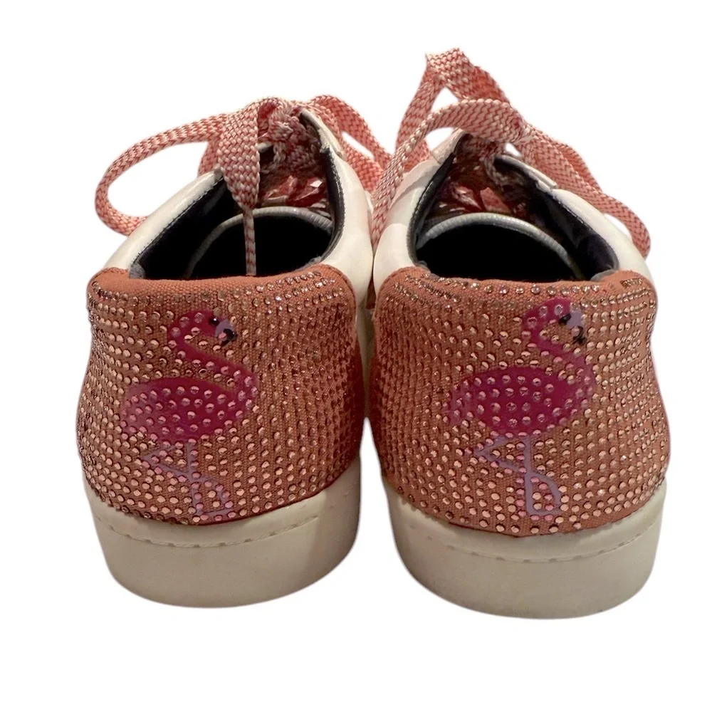 Circus by Sam Edelman White Sneakers with Pink Accents